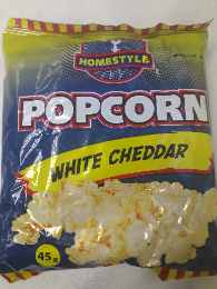 Homestyle Popcorn White Cheddar 45g