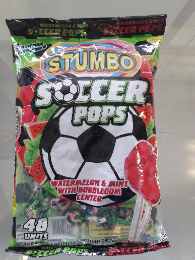 Stumbo Soccer Pop Waterlemon & Mint 48s