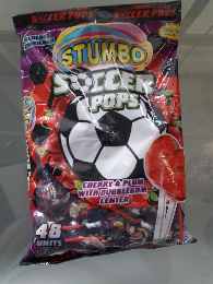 Stumbo Soccer Pop Cherry & Plum 48s