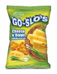 Go-Slo's Cheese & Onion Flavour 100g