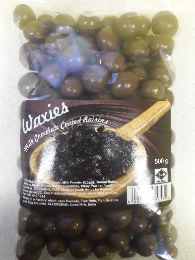 Waxies Choc Coated Raisins 500g