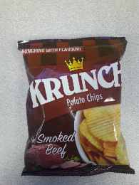 Krunch Potato Chips Smoked Beef 30g