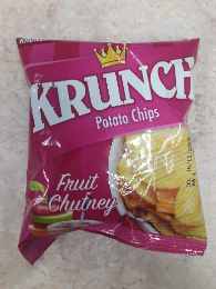 Krunch Potato Chips Fruit Chutney 30g