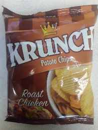 Krunch Patato Chips Roasted Chicken 30g