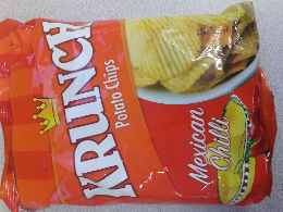 Krunch Potato Chips Mexican Chilli 125g