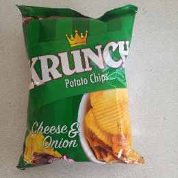 Krunch Potato Chips Cheese & Onion 125g
