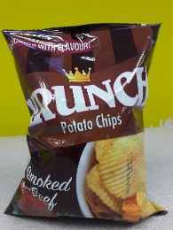 Krunch Potato Chips Smoked Beef 125g