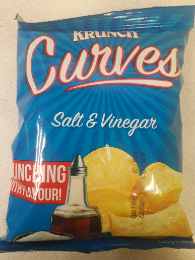 Krunch Curves Salt & Vinegar 30g