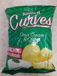 Krunch Curves Sour Cream & Chives 30g