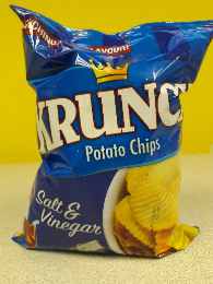 Krunch Curves Salt & Vinegar 125g