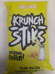 Krunch Stiks Plain Salted 90g